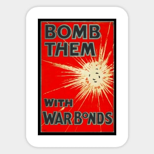 WW II War Bonds Sticker